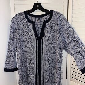 TOMMY HILFIGER PAISLEY Women's Top